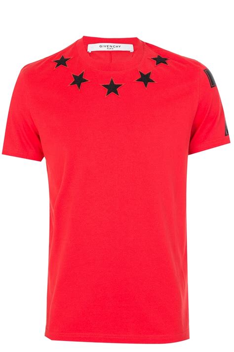 givenchy t shirt rouge|Givenchy t shirt euro.